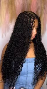 Knotless Goddess Braids