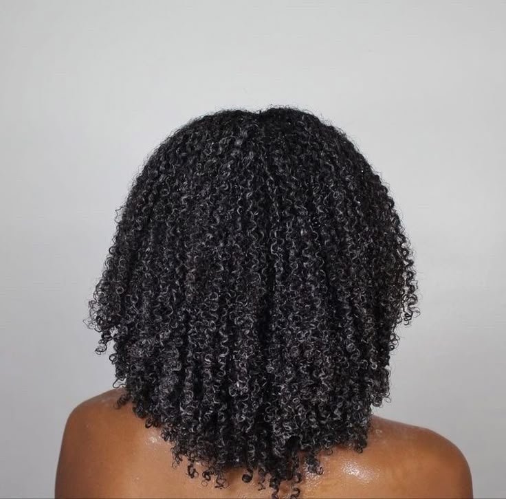 Natural hair style
